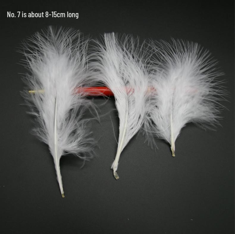 White Feathers for DIY Handmade Clothing & Jewelry Accessories