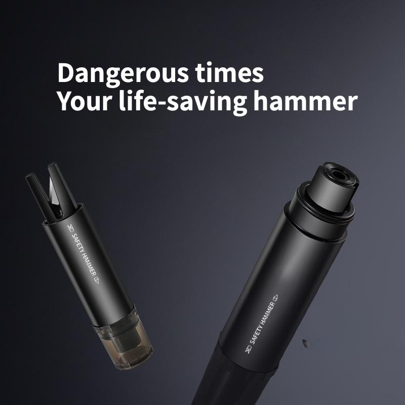 Car Window Breaker Plus Seat Belt Cutting Knife 2-in-1 Safety Hammer Multifunctional Window Breaker Car Escape Hammer