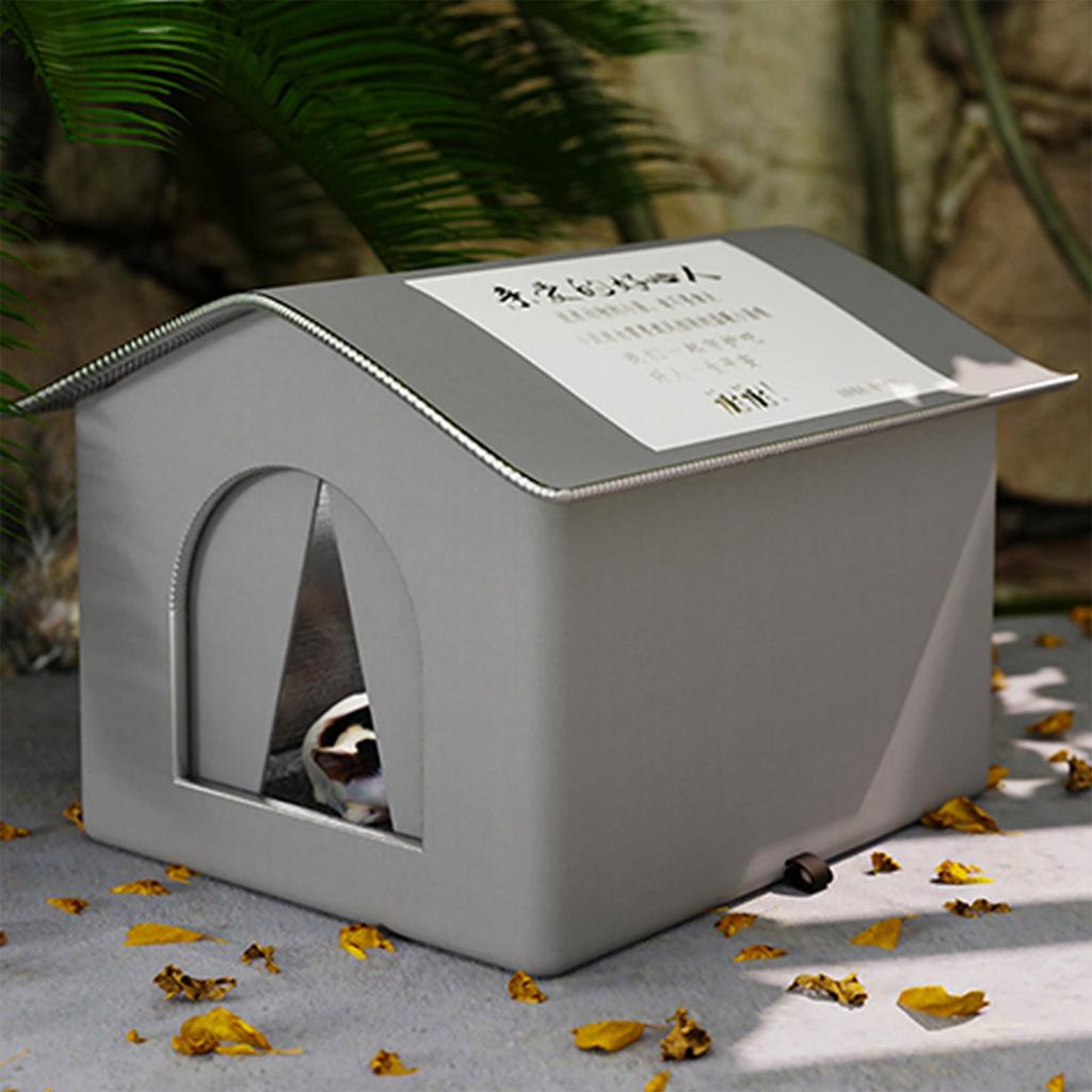 Outdoor Garden Cats Shelter Strays Cats Protective Nests From Rain And Cold Prevent