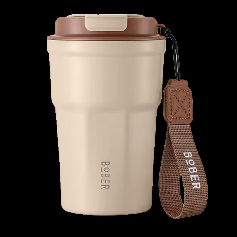 

Bobaour 350ml Stainless Steel Insulated Coffee Mug