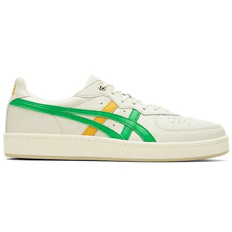 ONITSUKA TIGER Gsm Sd Retro Low-Top Casual Sneakers Unisex Sneakers White Green 1183A803-103