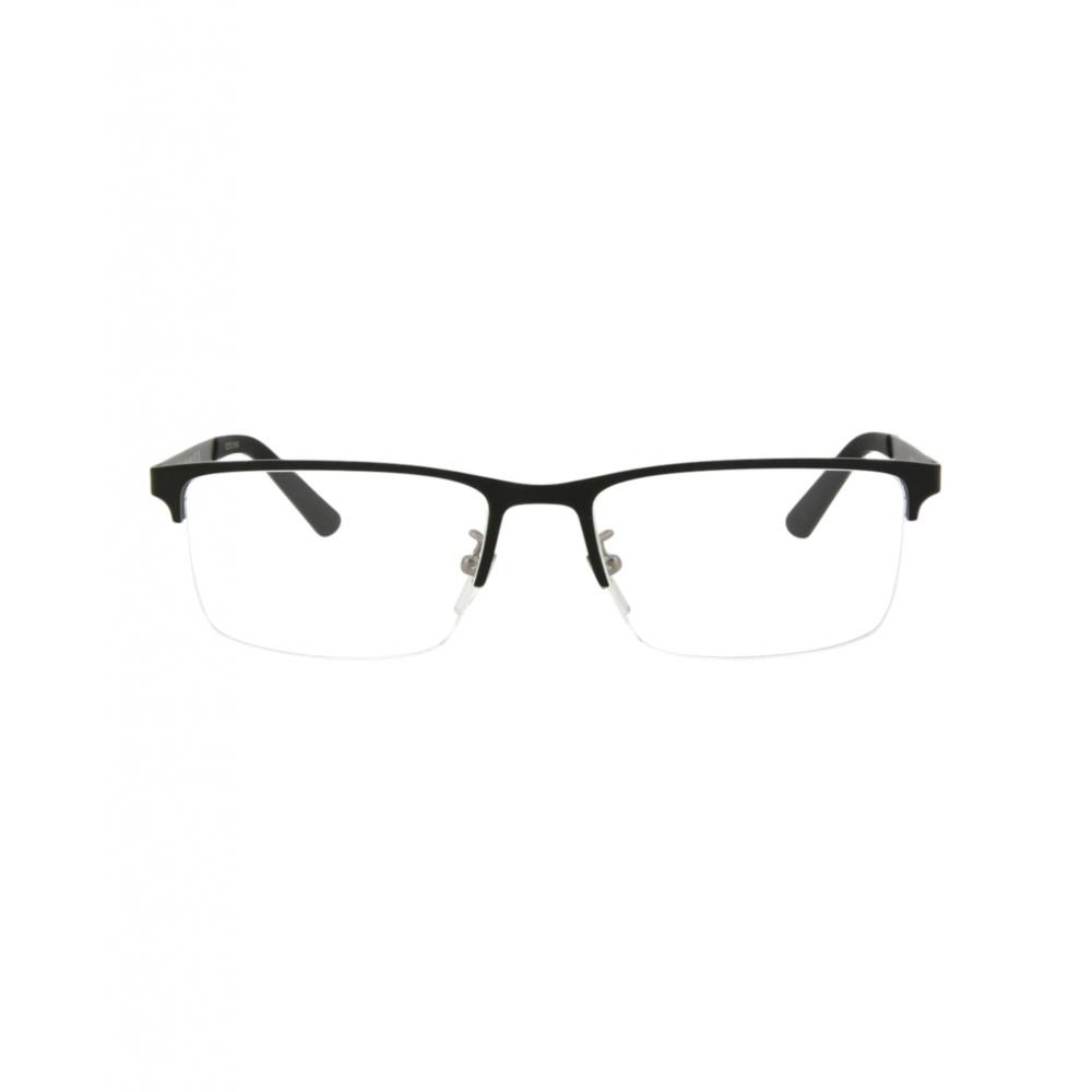 

Металлические оптические оправы Gucci Square Frame, черные, черные, прозрачные