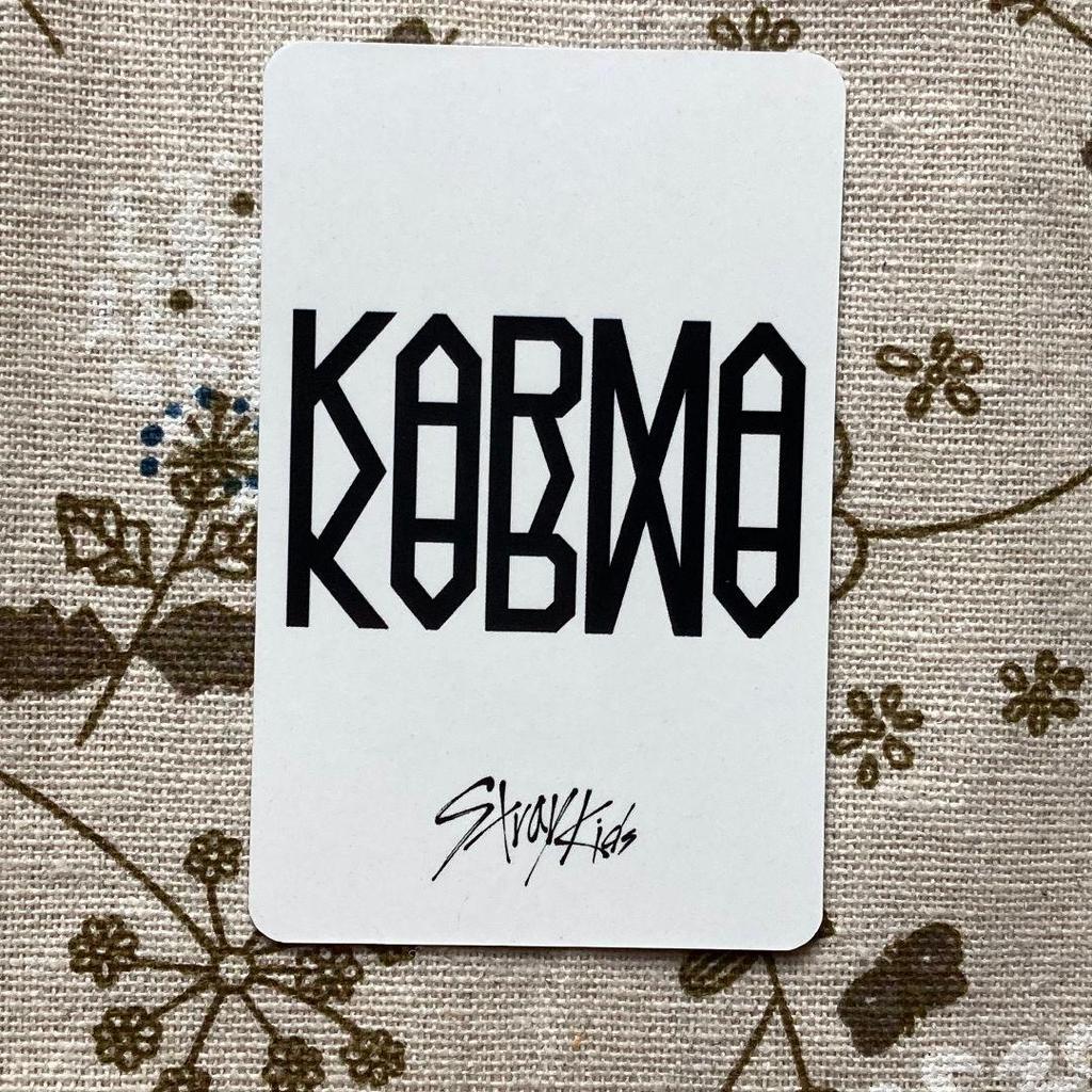 [USED] Hyunjin & Bang Chan StrayKids KARMA Walmart Trading Card