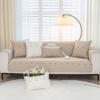 Pure Cotton Sofa Cushion Four Seasons Universal Cotton Fabrics Non-Slip Cushion Cover Cloth Simple Modern Sofa Cover Slipcover Seat Cushion
