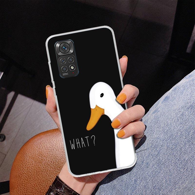 Cartoon Cute Goose Game Phone Case For Xiaomi Redmi Note 15 14 13 12S 12 11 Pro Plus 14S 11S 11E 10 10S 11T 5G Personalized Cove