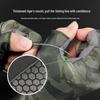 Herren Rutschfeste Elastische Halbfinger-Fischerhandschuhe - Sonnenschutz & Atmungsaktive Eis-Seide