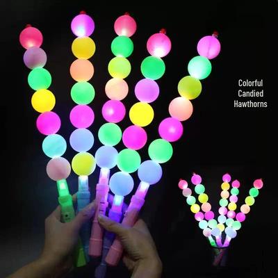 Colorful LED Performance Stick for Bonfire Activities, Evening Parties & Events