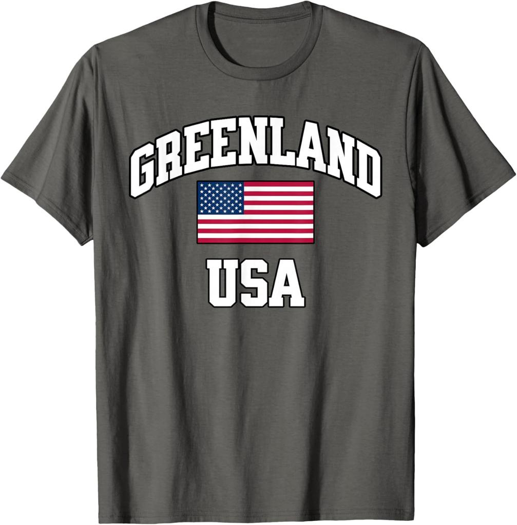 Funny Greenland USA Joining United States Greenland Unisex T-Shirt