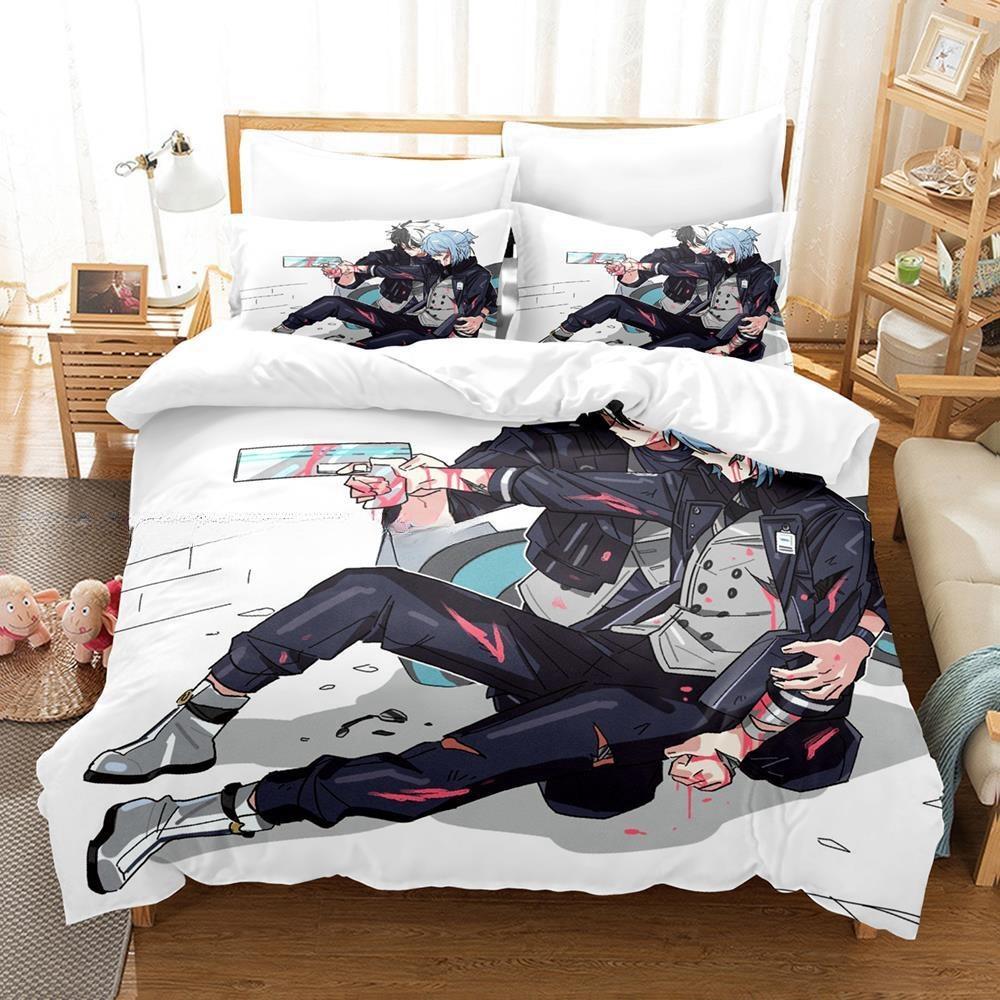 New Game Promise of Wizard Bedding Set Duvet Cover Comforter Bed Set Quilt Cover Pillowcase King Queen Twin Size Boys Girl Adult