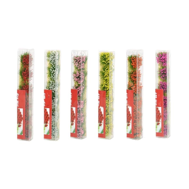 Flower Vegetation Groups Grass Tufts Flower Cluster Miniature Static Scenery Dioramas Garden Scenery Landscape Layout 1