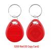 5200 Reusable Keychain Access Card: Induction Elevator & ID Copy Card