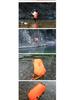 Detachable Double Airbag Swim Buoy & Waterproof Backpack for Outdoor Swimming with Storage