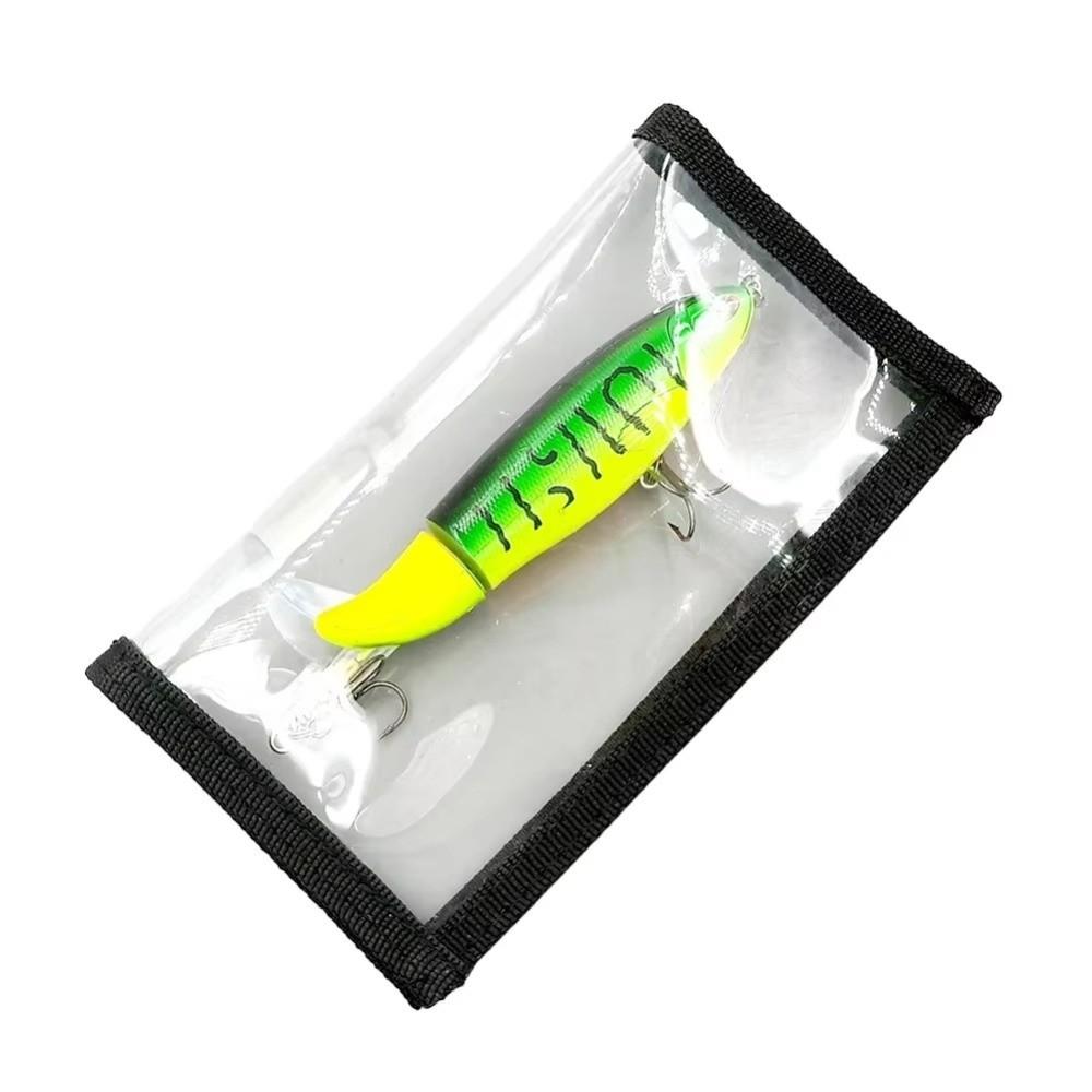 Clear PVC Fishing Lure Covers Transparent Hook Protector Bag Lure Protective Storage Bag Fishing