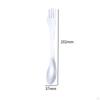 3-in-1 Spork Gabel Löffel Messer Campingbesteck für Rucksacktouren Picknick Küche