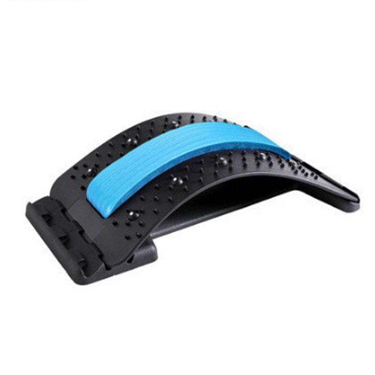 

Носилки для спины, магнитотерапия, многоуровневый регулируемый массажер для талии, шеи, фитнеса, поясничного отдела шейного отдела позвоночника, облегчение боли(1 шт) Magnetic therapy models синий