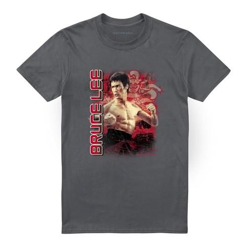Bruce Lee Unisex Adult Fury T-Shirt