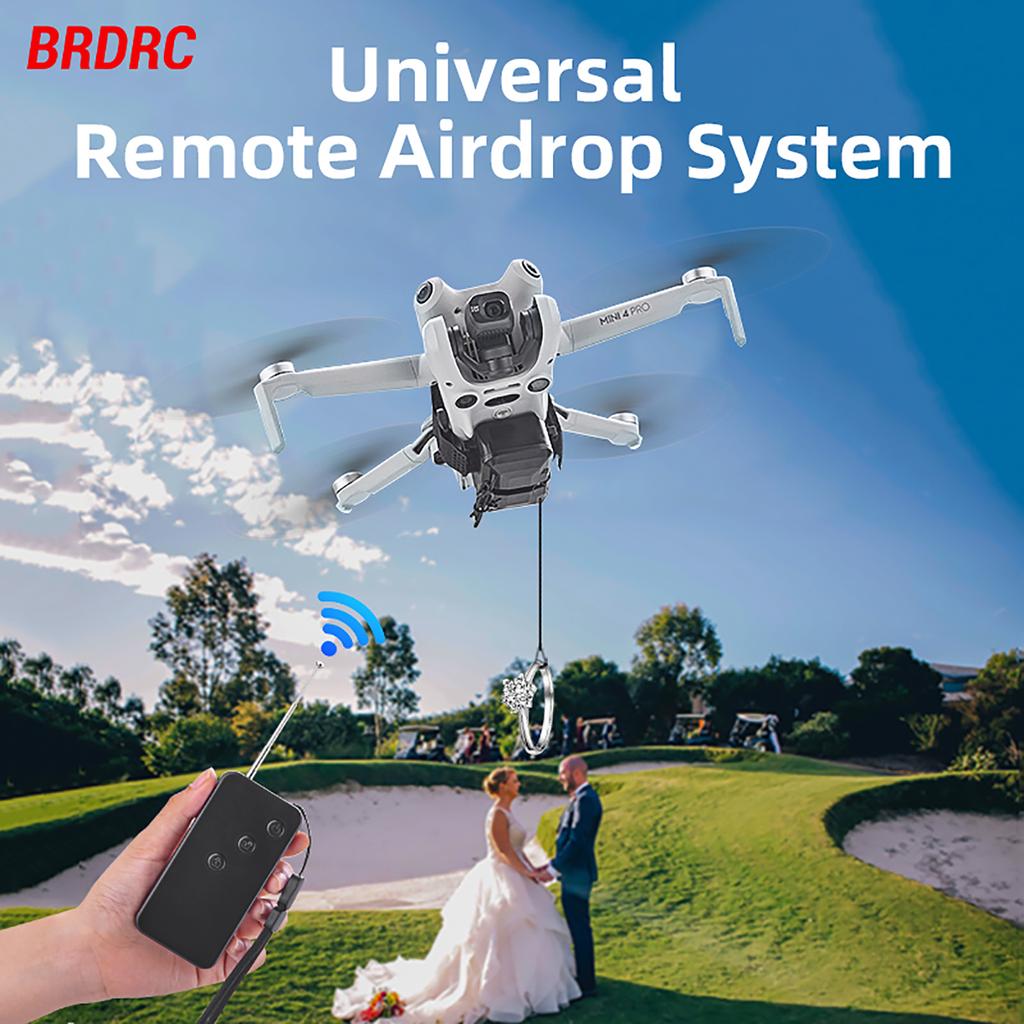 Airdrop Device for Drones Accessories Payload Delivery Transport Device Fishing Drones