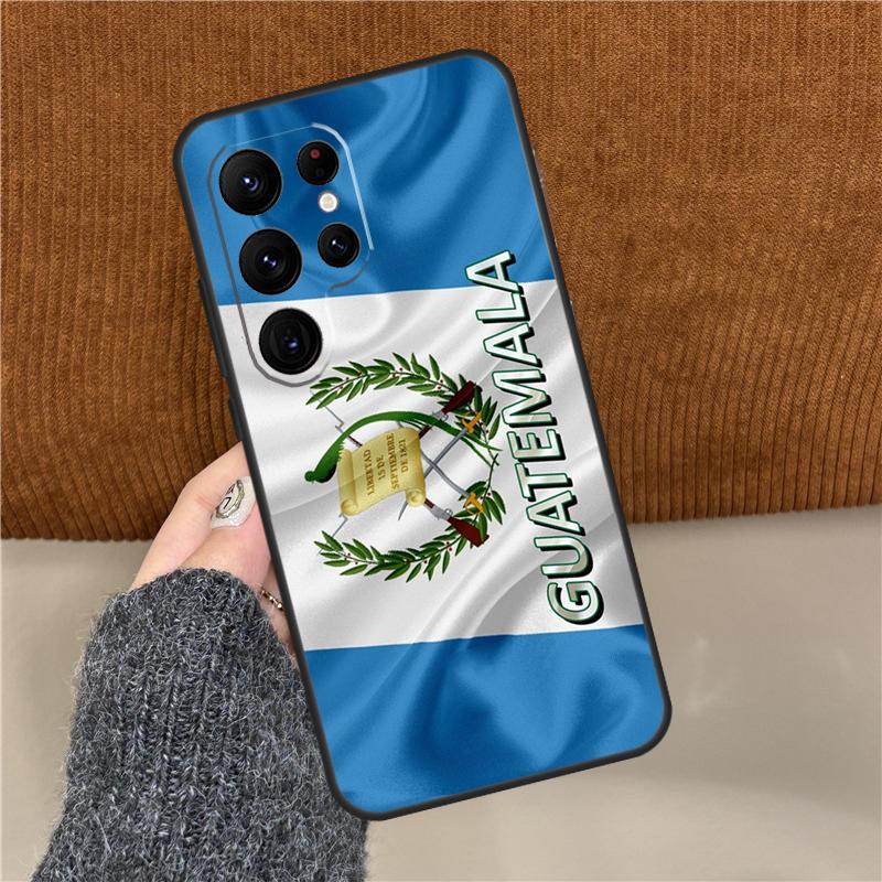 Guatemala Flag Phone Case For Samsung Galaxy S25 Ultra S9 S10 Plus S20 FE S21 S22 S23 S24 Ultra Back Cover