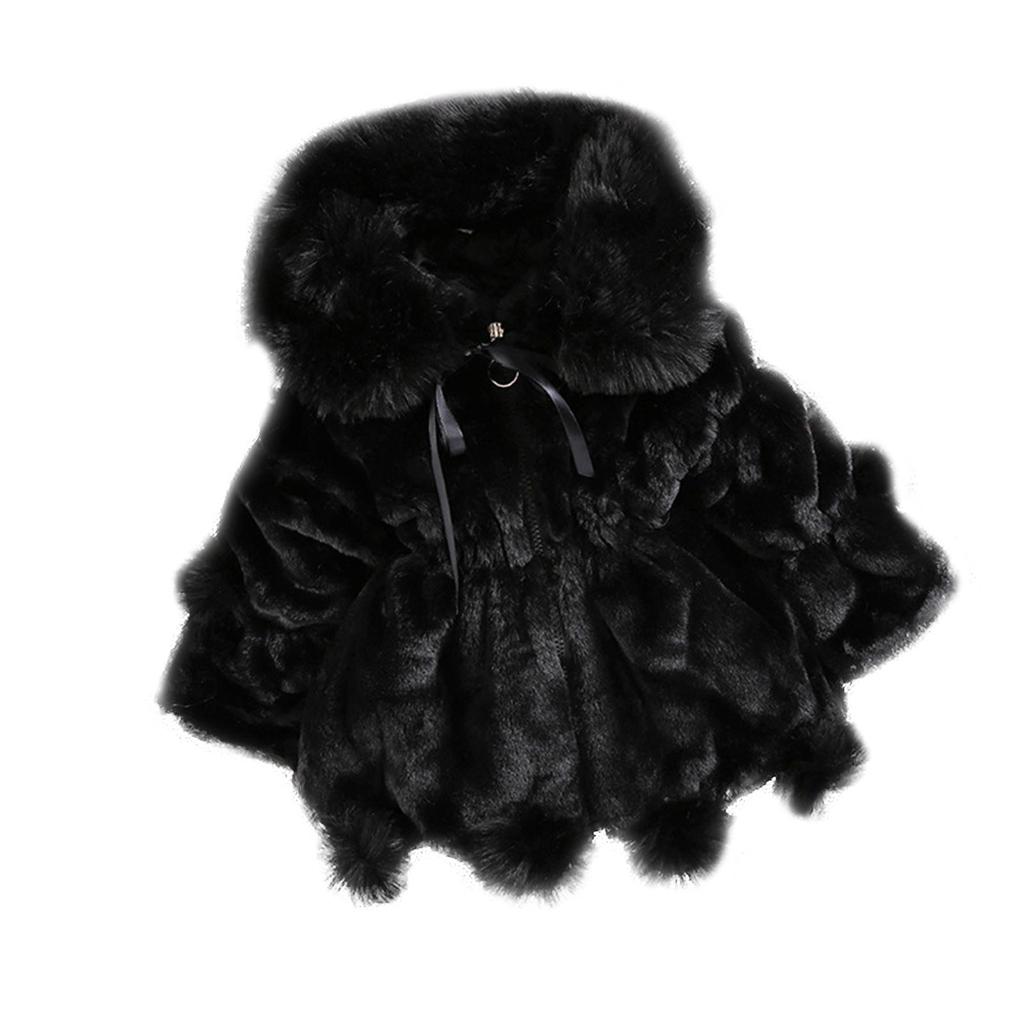Toddler Kids Baby Girl Winter Jacket Warm Coat Thick Outwear Hooded Snowsuit