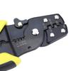Wire Cutters Electrical Multifunction Adjustable DIY Handcraft Carbon Steel Wire Crimpers for Wire Stripping Cutting Yellow