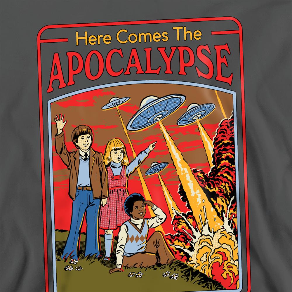 Steven Rhodes Unisex Adult Here Comes The Apocalypse Sweatshirt