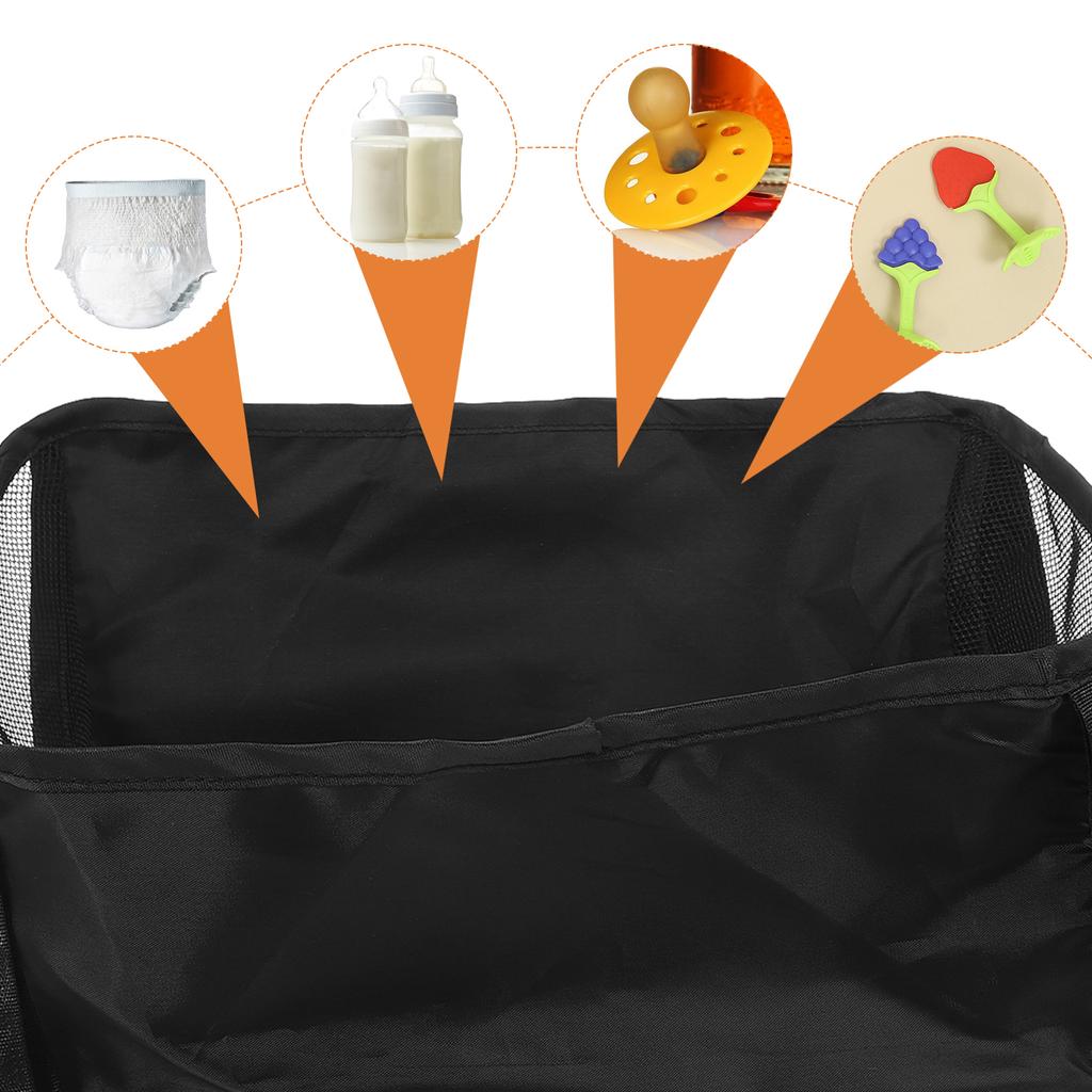 Sac de Rangement pour Panier de Poussette Oxford Organiseur de Stockage Organisateur de Poussette Sous-panier Nouveau 2026