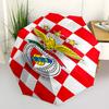Sport Lisboa e Benfica Print Automatic Umbrella, 8 Rib Iron Frame, Plastic Handle, Suitable for Outdoor Travel &Daily , Ideal Gift