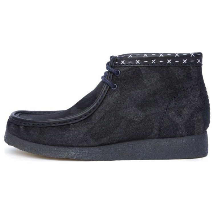 Clarks Originals Wallabee Boot Denim Blue Men Sneakers 26168811