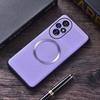 For Honor 200 5G Magnetic Case Litchi Texture PU Leather+TPU Phone Cover