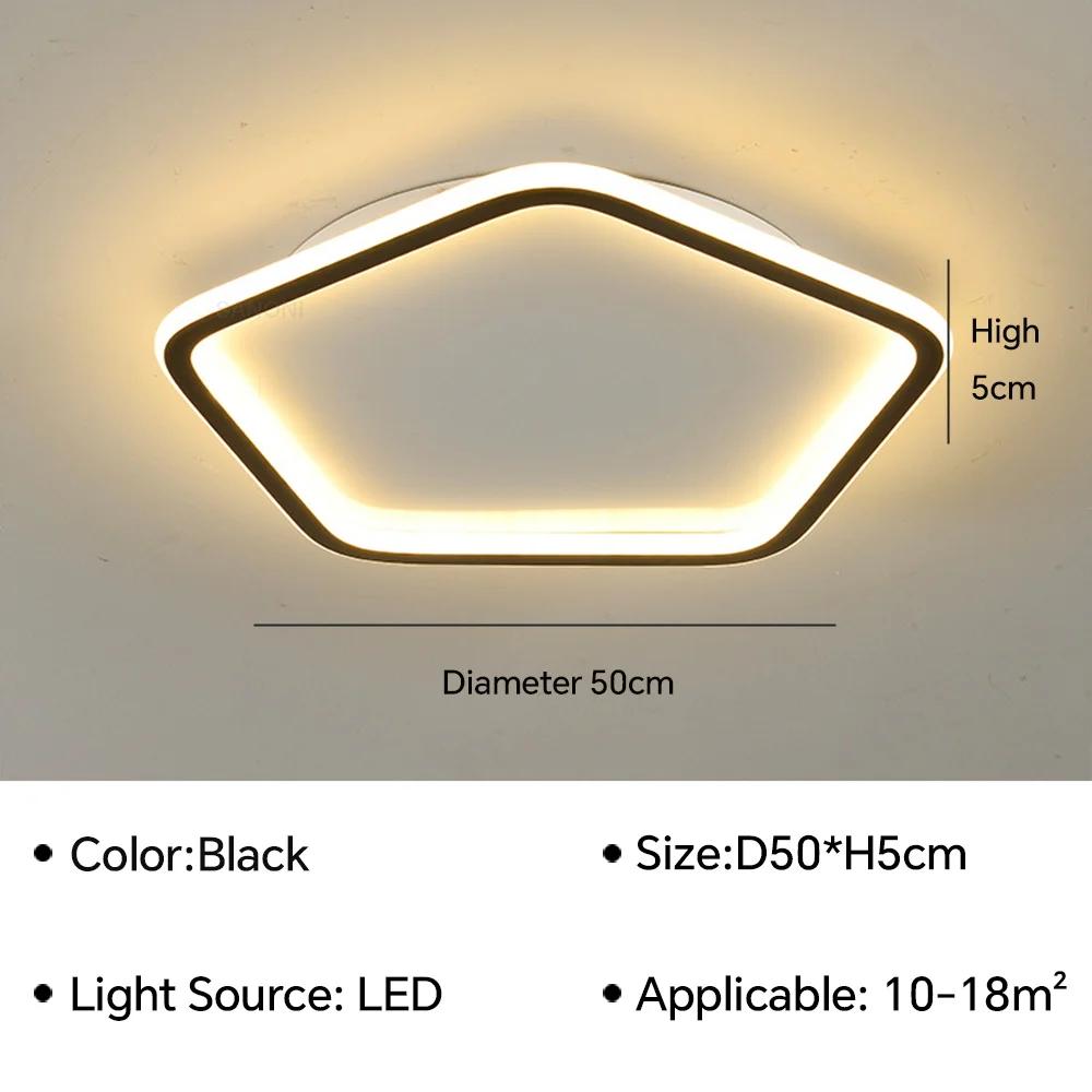 Modern LED Ceiling Lamp For Living Dining Bedroom Study Aisle Balcony Chandelier Indoor Home Decoratioan Lighting Fixture Luster