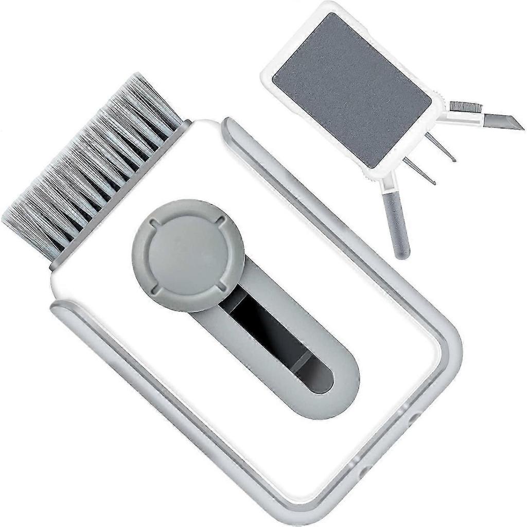 Keyboard Cleaner,6 In 1 Keyboard Cleaning Kit,Laptop Cleaning Kit with Brush,Phone Cleaning Kit,Airpod Cleaning Kit,Multifunctional Cleaning Kits for