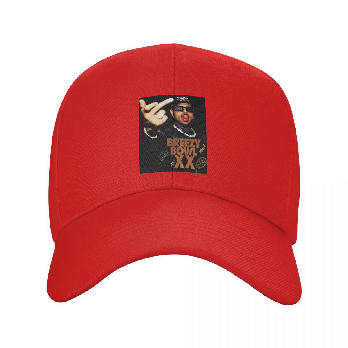 

Chris Brown Breezy Bowl XX Tour 2025 Baseball Caps Snapback Men Women Hats Outdoor Cap Sports Baseball Hat Casquette One Size