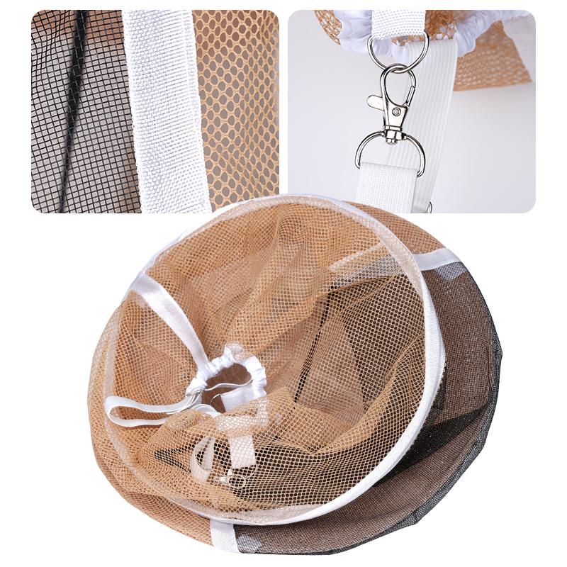 1pcs Beekeeping Hat Beekeeper Net Mosquito Hat Bee Insect Outdoor Bug Mesh Mask Head Protective Cap Beekeeping Tools
