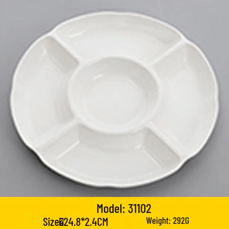 Jijun Melamine Compartment Meal Tray