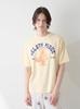 Gelato Pique HOMME Sportowy Niedźwiedź PMCT254984YELL T-shirt z jednym akcentem