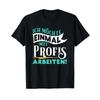 T Shirt With Gerunisex Text Quot Ich Mchte Einmal Mit Profis Arbeiten Wunschdenken Black Vintage Comfortable Stretched