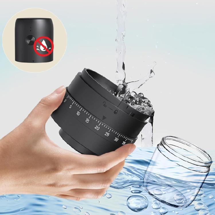 Portable Coffee Mill Coffee Grinder Rechargeable Grinding Machine Plastic Texture Suitable for Convenient Outdoor Use