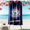 Manchester United Manchester City Beach Towel Perfect for Travel, Outdoor Activities, Swimming, Camping, Hiking