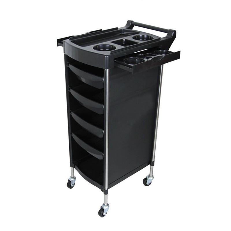 Large Capacity Hairdressing Cart Hair Salon Hot Dyeing Tool Cart Stainless Steel Barber Shop Salon Large Capacity Storage Cart
