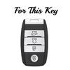 3Buttons TPU Car Key Cover Case Holder For Kia KX3 KX5 K3S RIO Ceed Cerato Auto Shell Fob For Kia Optima Sorento Niro Soul