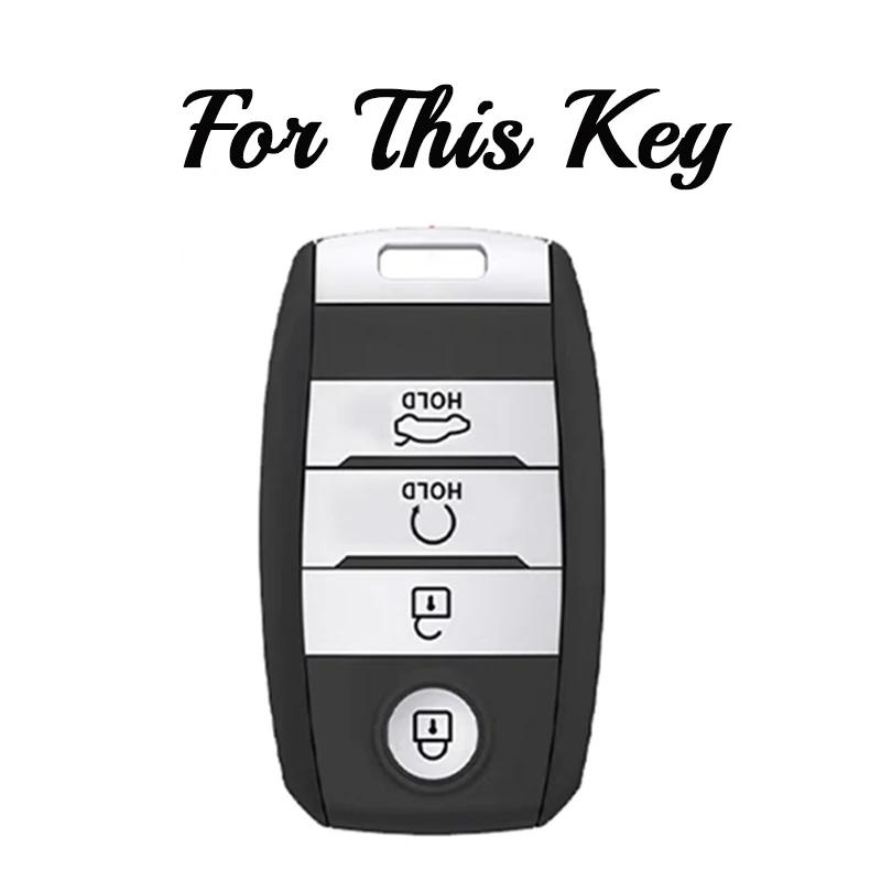 3Buttons TPU Car Key Cover Case Holder For Kia KX3 KX5 K3S RIO Ceed Cerato Auto Shell Fob For Kia Optima Sorento Niro Soul