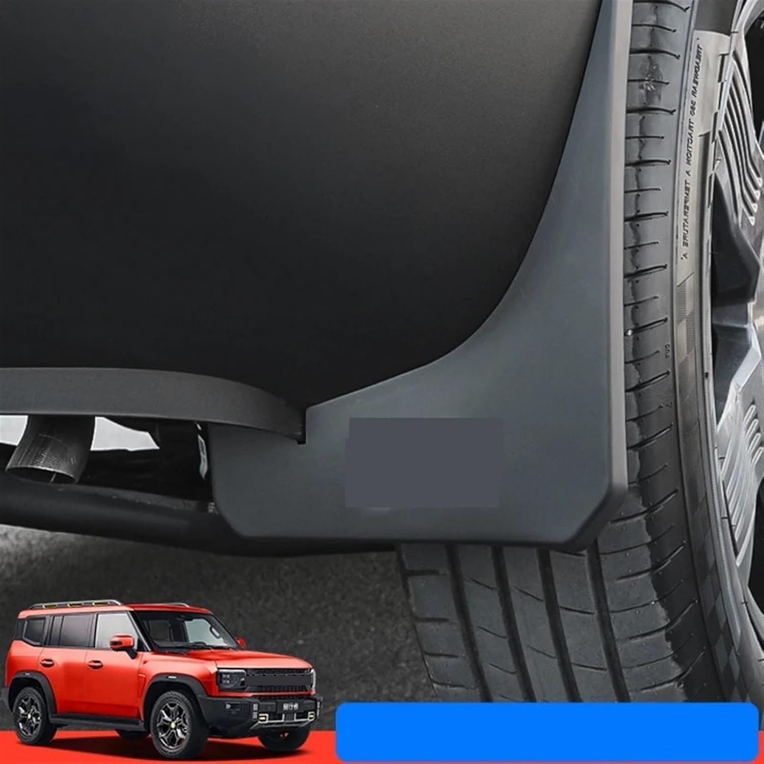 

Car Mudguards Plastic Fender Cover Flares Splash Guard Cover Exterior Mud Flaps Auto Accessories Compatible for Chery Jetour Traveller T2