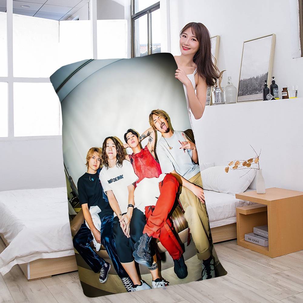 Band O-oNE OK ROCK Anime Beach Swimming Towel Soft Absorbent Washcloth Children's Gifts for Kids Travel Camping Gym