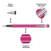 Stylo plume - CARAN D'ACHE - 849 FLUO LINE - Rose - Aluminium - Pointe moyenne