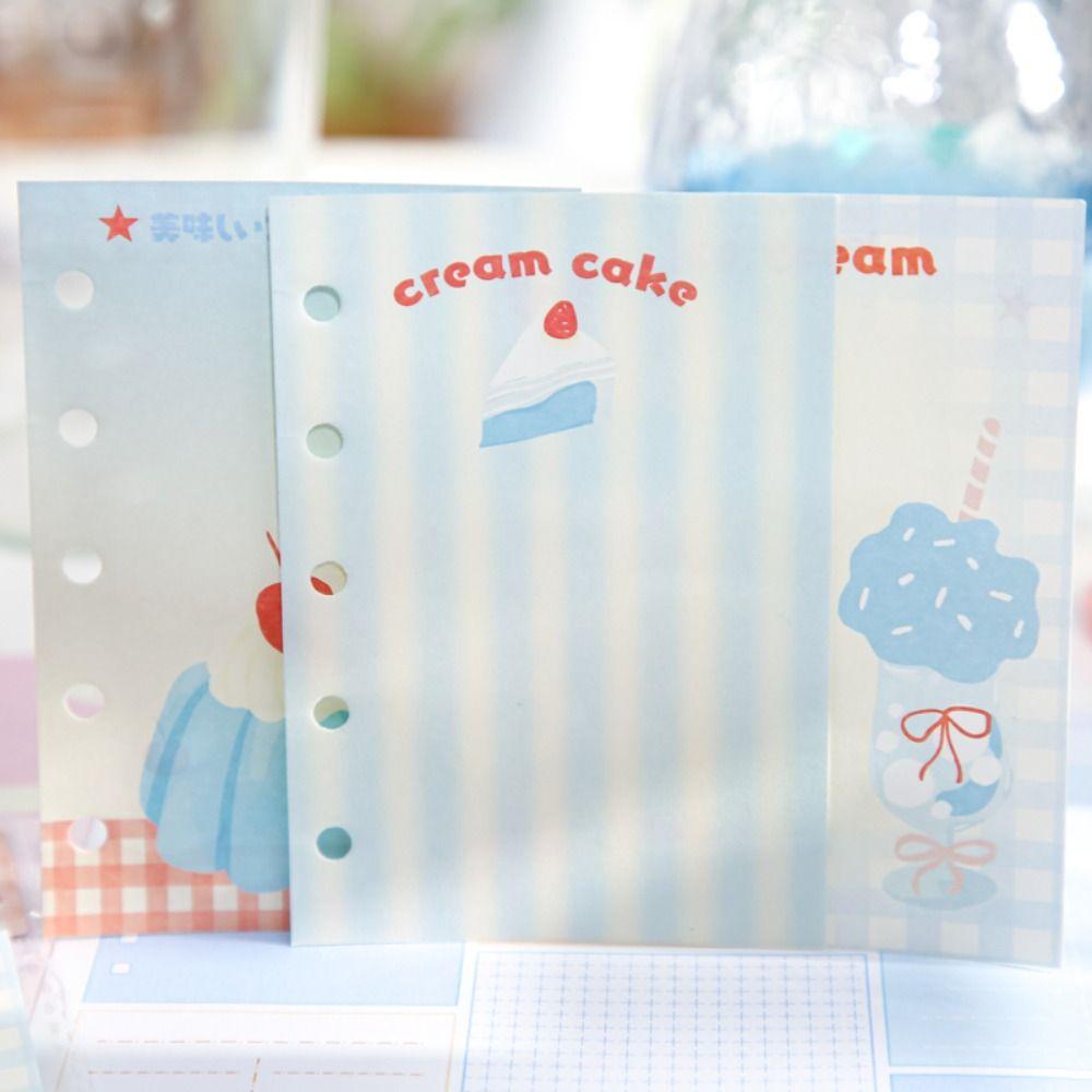 Dessert Party Series Diary Notepad Multipurpose Scrapbook Paper Cute Sticky Note  School Stationery