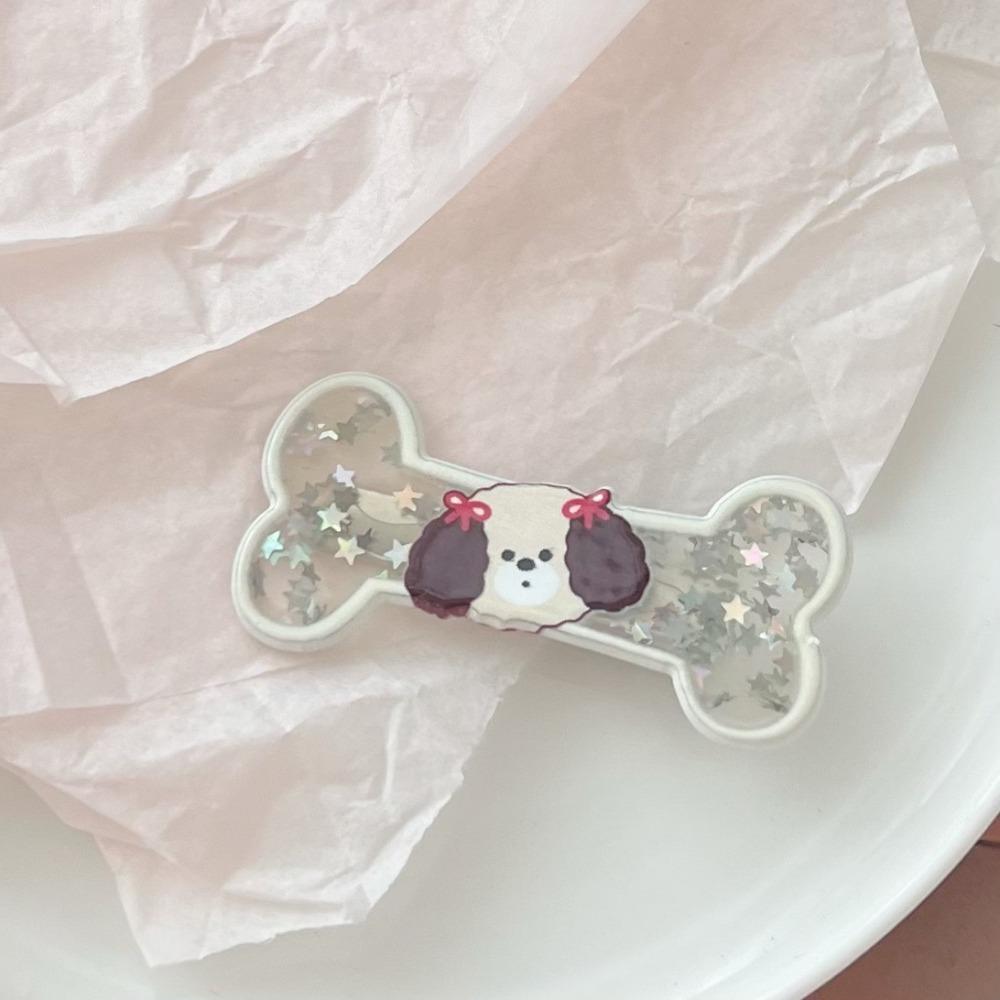 Shiny Sequin Hairclip Sweet Bangs Side Clip Fashion Cartoon Hair Clip For Women Girls