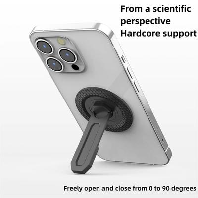 2025 Magnetic Phone Grip Holder 3-in-1 Magnetic Finger Ring Holder Double-Sided Magnetic Phone Stand for iPhone 17 16 15 14 13