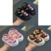 Cartoon Paradise Kids Open Toe Sandals With Pvc Material Non Slip Sole For Active Summer Wear