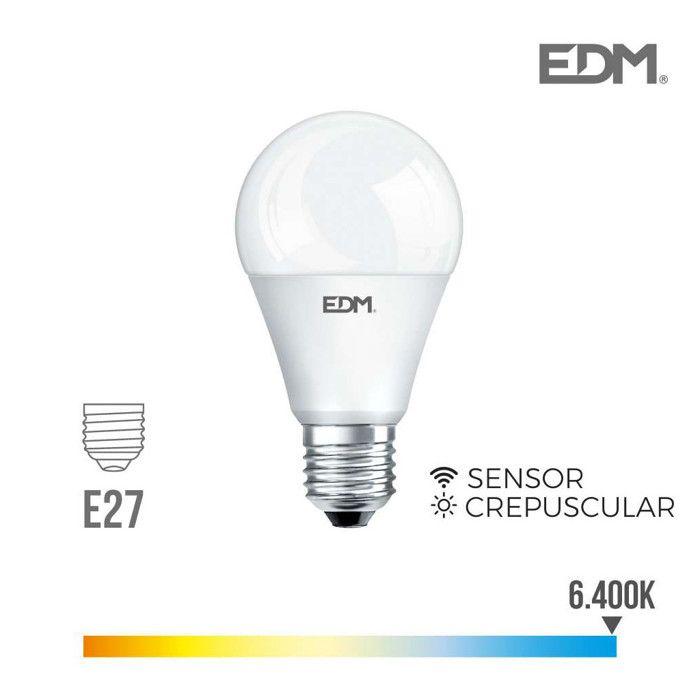 Ampoule LED standard E27 10W 800 lm 6400k EDM - Lumière froide
