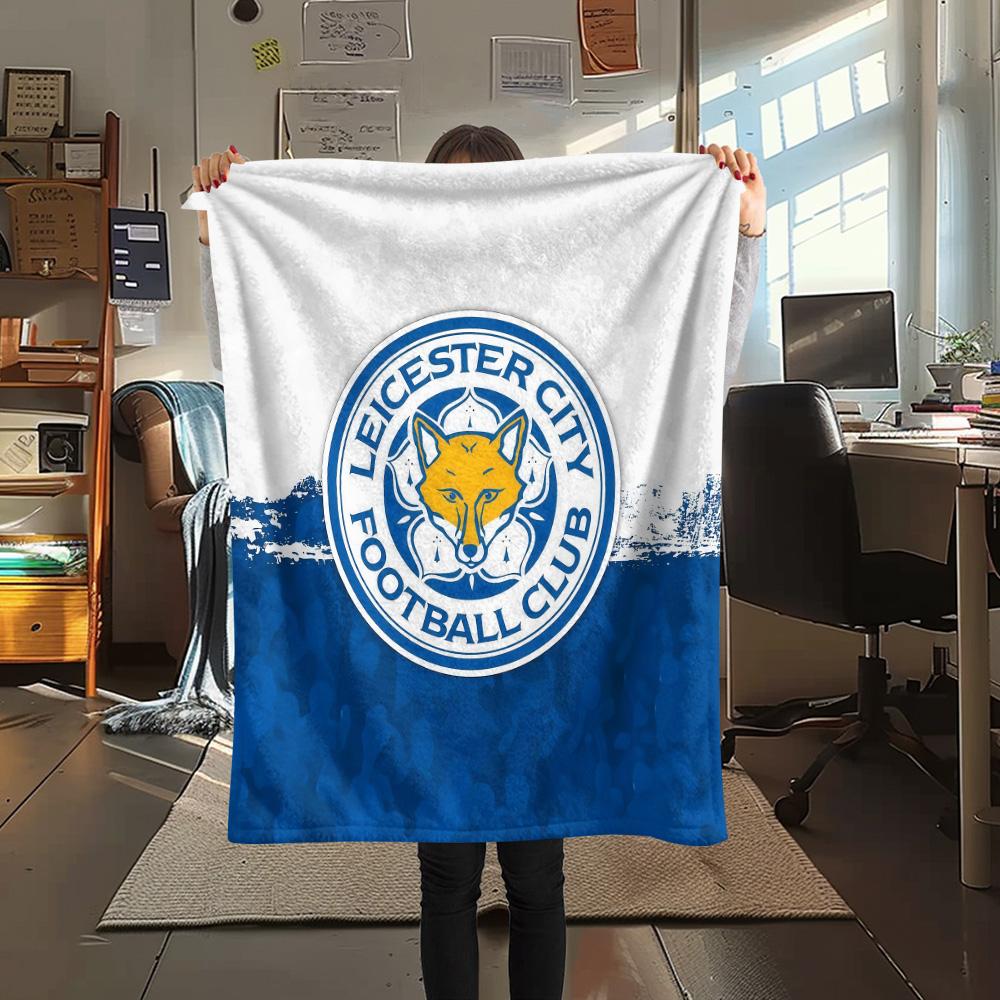 Leicester City Football Club2 Flannel Blanket, High quality Comfortable for All Seasons, Home Decor, Warmth and Comfort